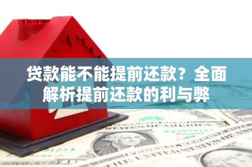 呼伦贝尔贷款能不能提前还款？全面解析提前还款的利与弊