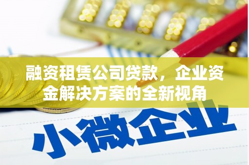 呼伦贝尔融资租赁公司贷款，企业资金解决方案的全新视角