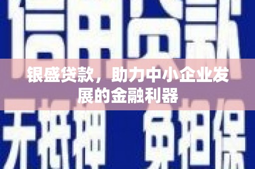 呼伦贝尔银盛贷款，助力中小企业发展的金融利器