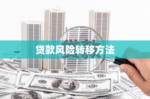 呼伦贝尔贷款风险转移方法