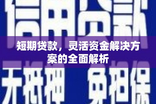 呼伦贝尔短期贷款，灵活资金解决方案的全面解析