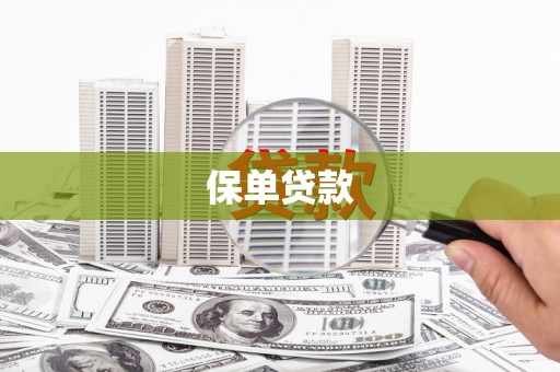 呼伦贝尔保单贷款