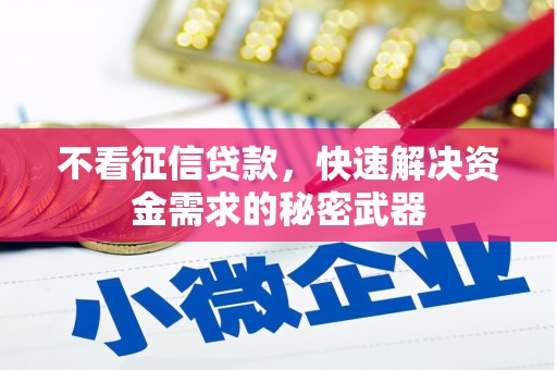 呼伦贝尔不看征信贷款，快速解决资金需求的秘密武器