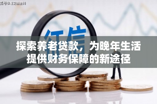 呼伦贝尔探索养老贷款，为晚年生活提供财务保障的新途径