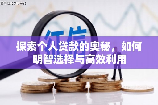 呼伦贝尔探索个人贷款的奥秘，如何明智选择与高效利用