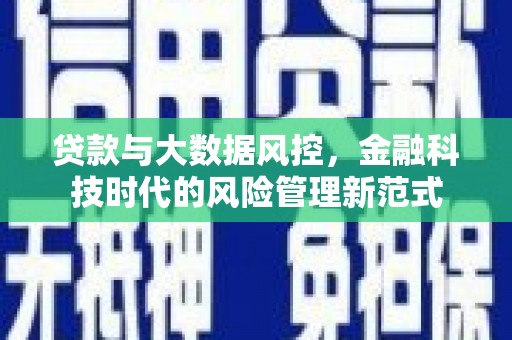 呼伦贝尔贷款与大数据风控，金融科技时代的风险管理新范式