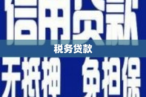 呼伦贝尔税务贷款