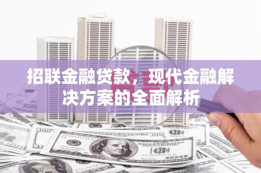 呼伦贝尔招联金融贷款，现代金融解决方案的全面解析