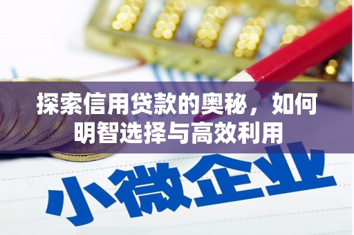 呼伦贝尔探索信用贷款的奥秘，如何明智选择与高效利用