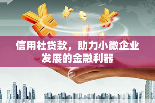 呼伦贝尔信用社贷款，助力小微企业发展的金融利器