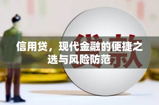 呼伦贝尔信用贷，现代金融的便捷之选与风险防范
