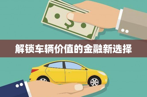 呼伦贝尔解锁车辆价值的金融新选择